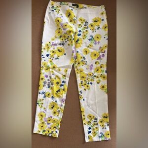 Max & Co. (Max Mara brand) Floral Summer Pants Womans US 6 Medium